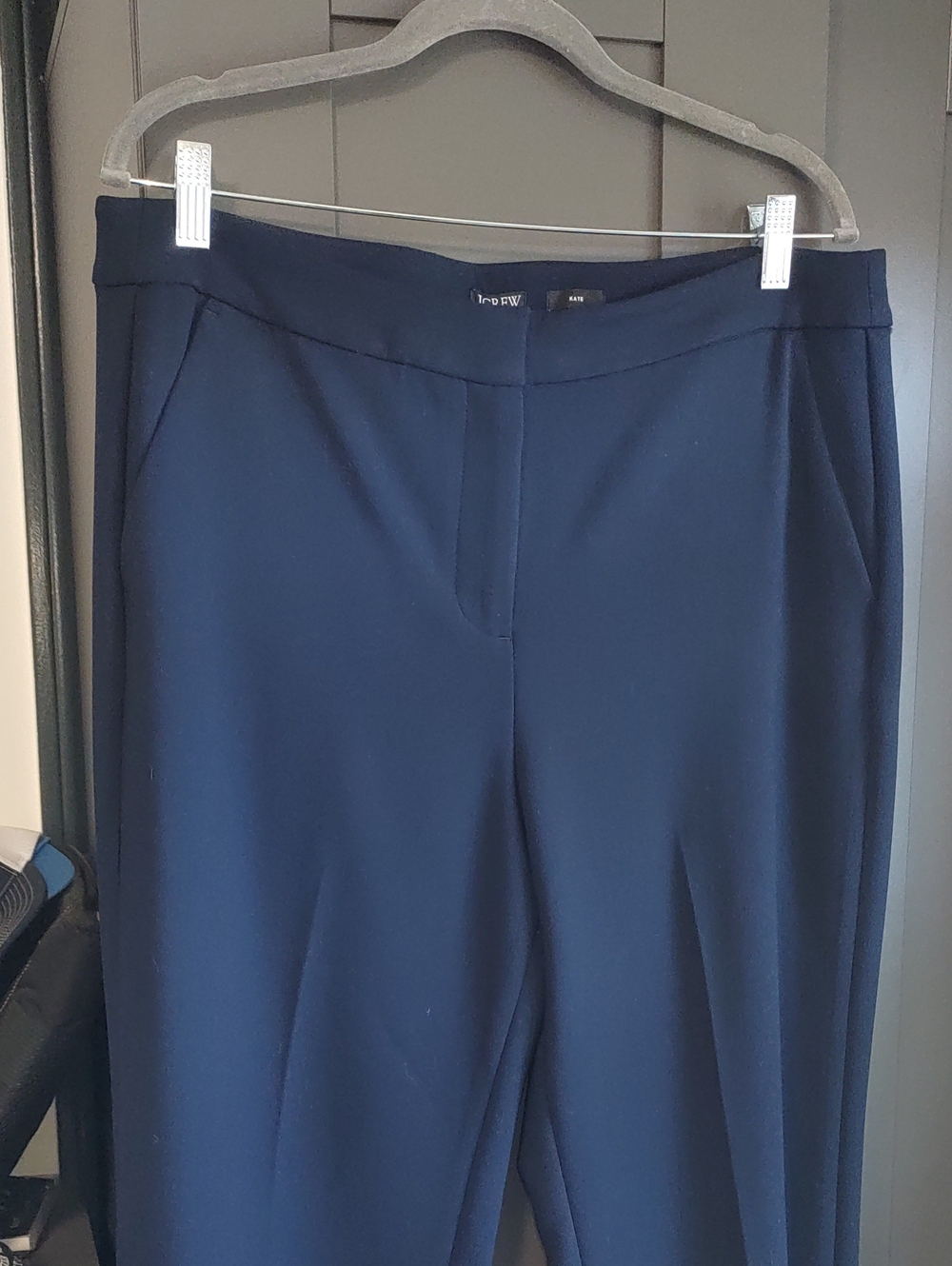 J. Crew Navy Kate Trousers